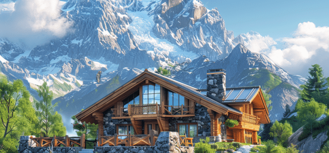 Tradition et modernité : l’évolution de l’architecture alpine à travers les âges